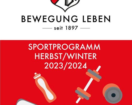 Sportprogramm Herbst/Winter 2023/24