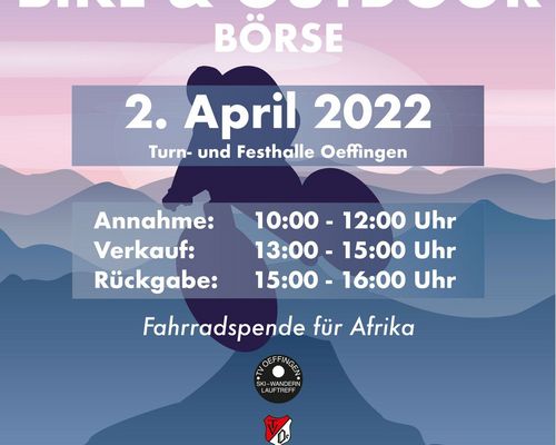 Bike & Outdoor Börse 2022