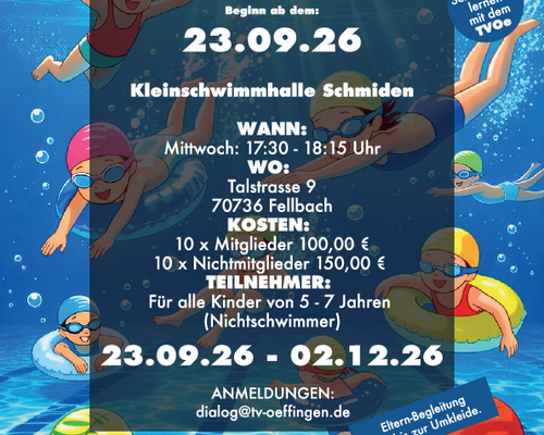 Schwimmkurs ab 23.09.26