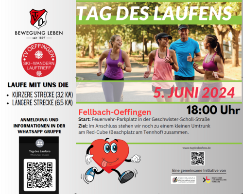Tag des Laufens 05.06.2024