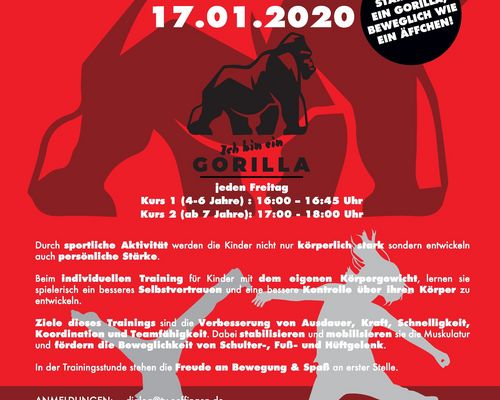 Gorilla - Kinder Stark machen -