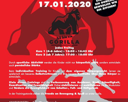 Gorilla - Kinder Stark machen -