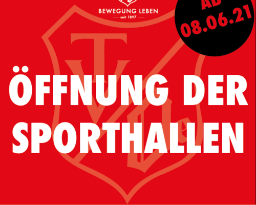 Öffnung der Sporthallen