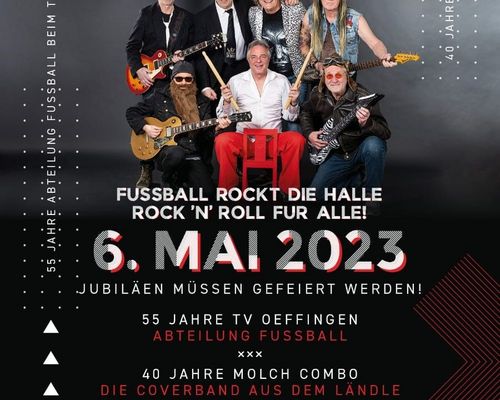 Molch Combo Rock`n Show - Fussball rockt die Halle 