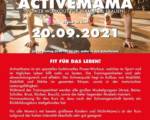 ActiveMama - Start 20.09.2021 