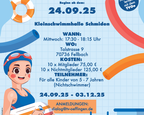 Schwimmkurs ab September 2025