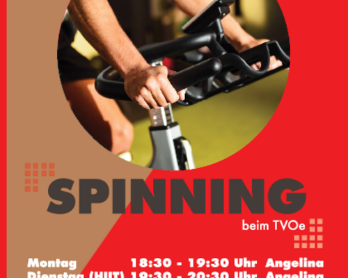 Weitere Spinning Kurse ab Januar 2026
