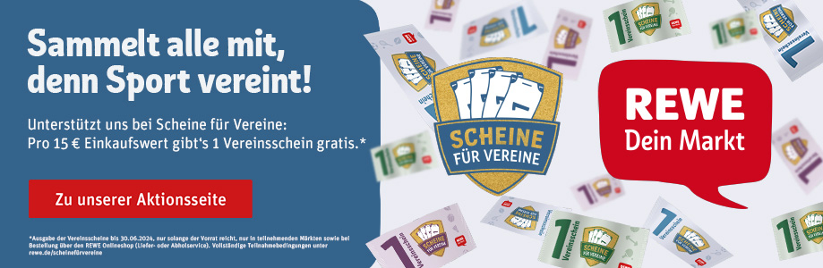 Rewe - Scheine für Vereine TV Oeffingen